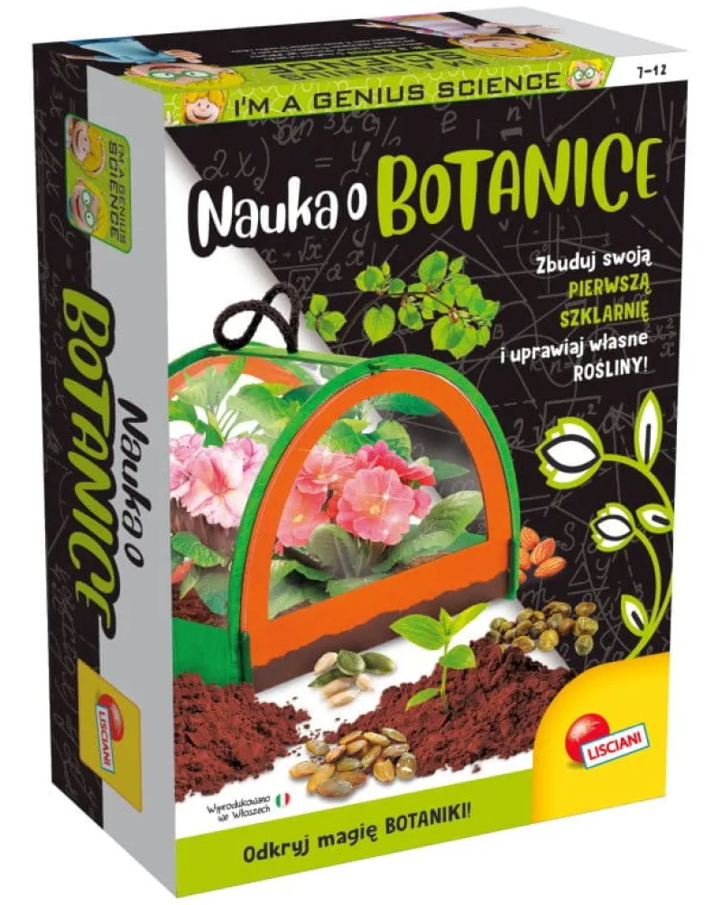 LISCIANI GIOCHI I'm a Genius Science Nauka o botanice PL100231 Lisciani