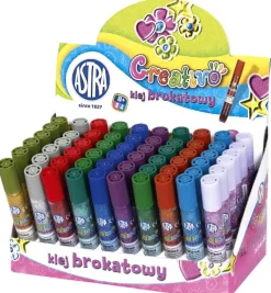 ASTRA Klej brokatowy 10,5ml mix kol. Creativo,cena za 1szt
