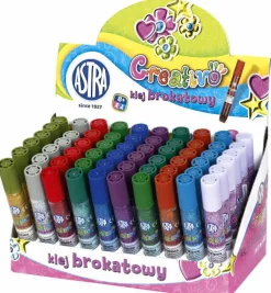 ASTRA Klej brokatowy 10,5ml mix kol. Creativo,cena za 1szt