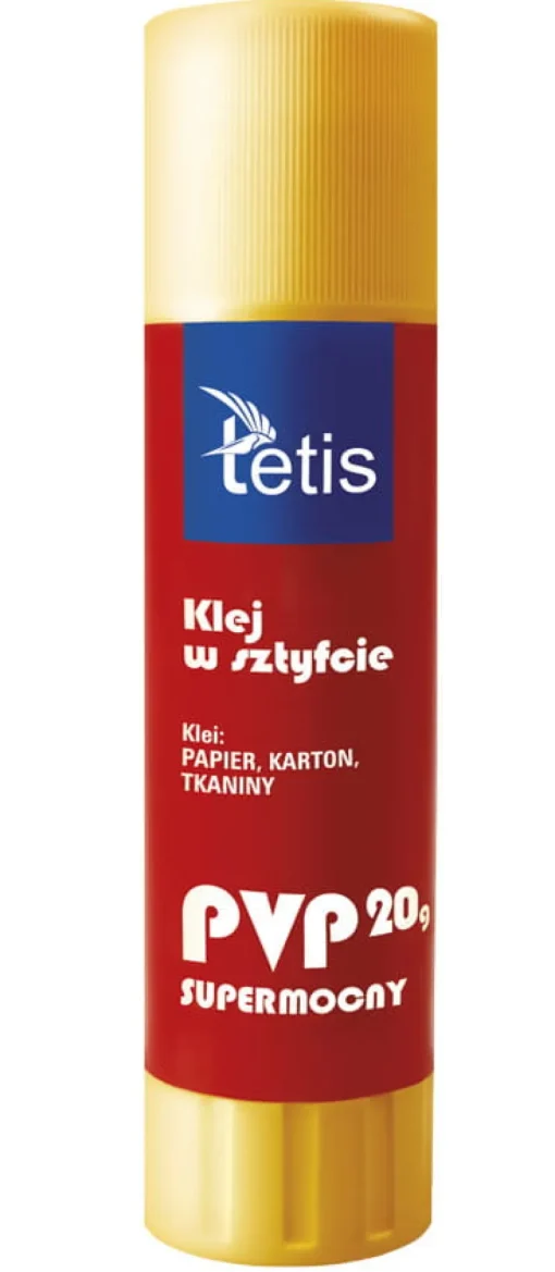 TETIS Klej w sztyfcie 20g PVP p12 cena za 1szt