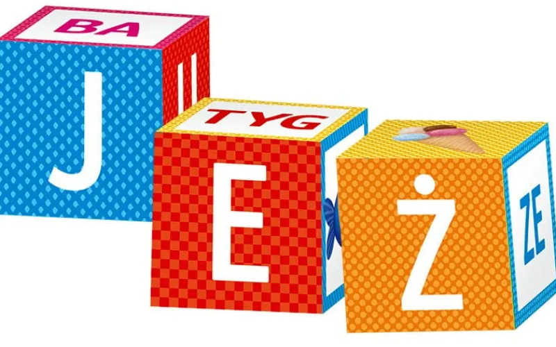 ADAMIGO Klocki edukacyjne 18 elementowe