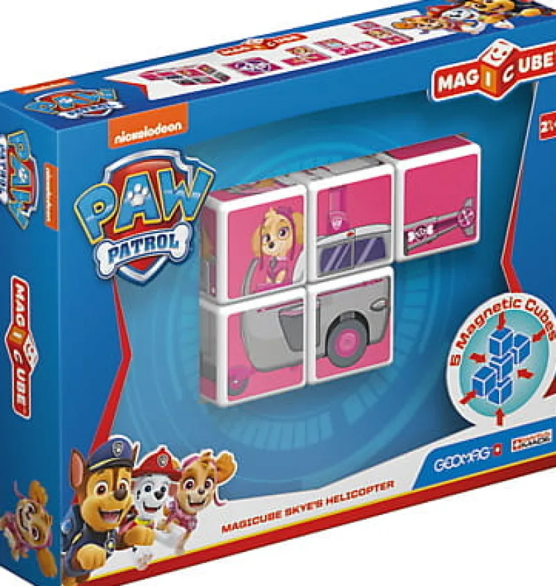 TREFL Klocki magnetyczne MagiCube Psi Patrol Skye 5el
