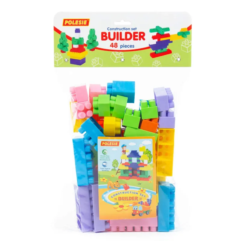 POLESIE Klocki (mały zestaw) - 48 elem. w worku 0316