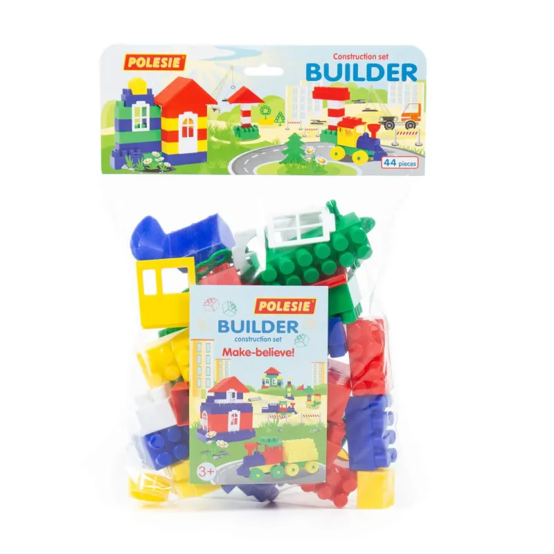 POLESIE Klocki "Budowniczy" Mini - 44 el. MIX 2952