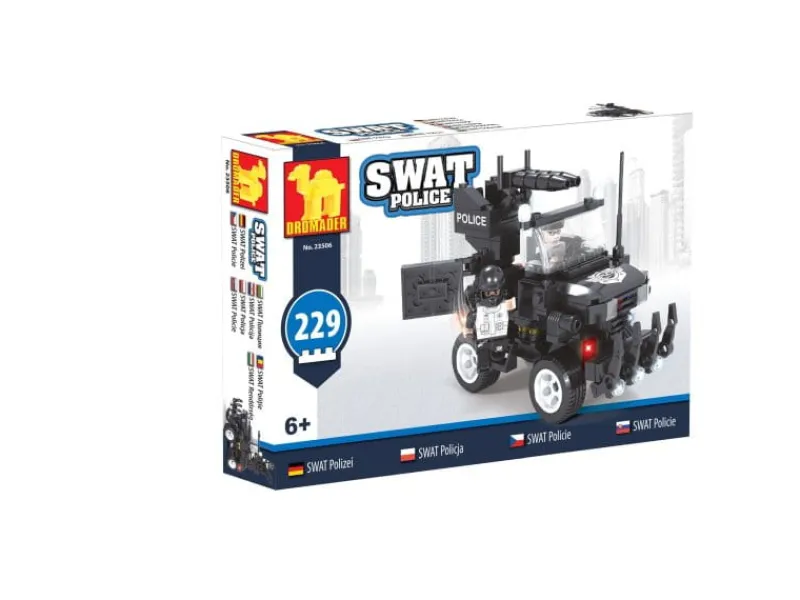 DROMADER Klocki SWAT Samochód 23506 1122639