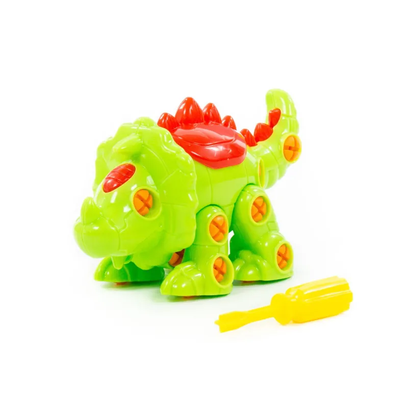 POLESIE Klocki-dinozaur "Triceratops" 32el. 76717