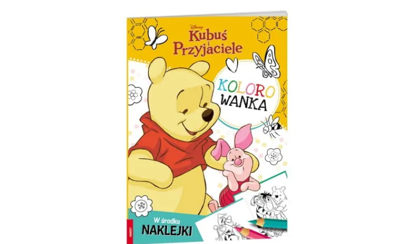 Dzieci AMEET Kolorowanka Kubuś i Przyjaciele KOLX-9104