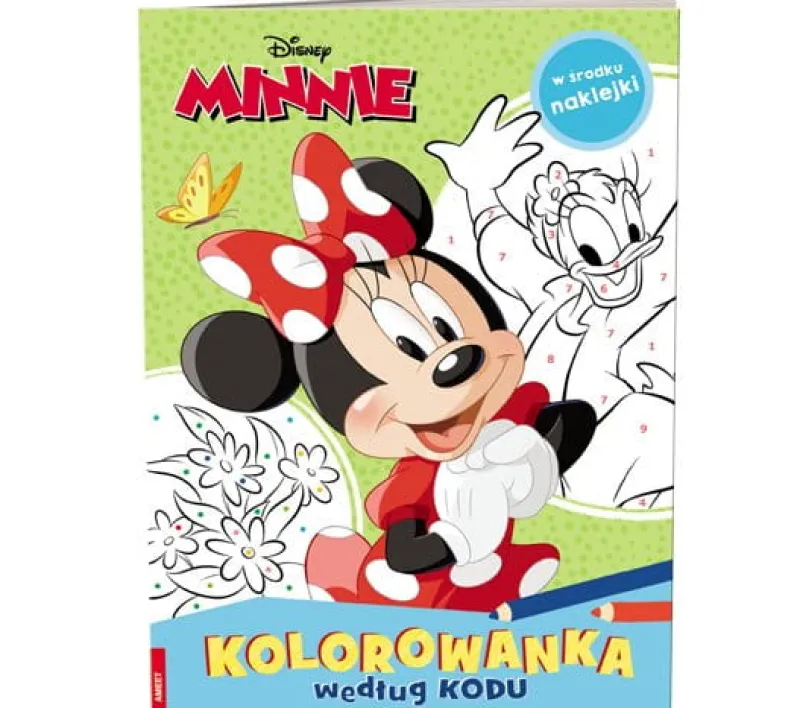 Dzieci AMEET Kolorowanka według kodu. Minnie KKO-9105