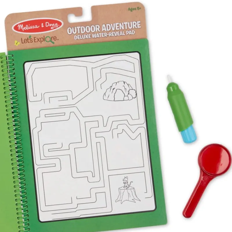 Dzieci MELISSA & DOUG Kolorowanka wodna Water Wow Wakacyjne przygody