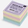 INTERDRUK Kostka papierowa 8,5x8,5x3,5 kolor klejona