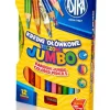 ASTRA Kredki ołówkowe Jumbo tęczowe 12 kolorów