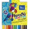 TETIS Kredki ki okrągłe Jumbo 12kol.