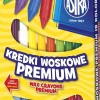 ASTRA Kredki woskowe 18 kolorów 316111002
