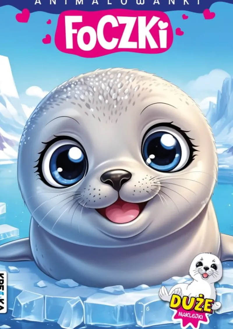 Dzieci BooksAndFun Książeczka Animalowanki Foczki Books and Fun