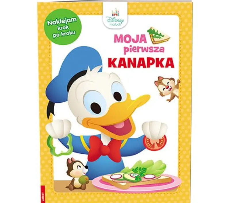 Dzieci AMEET Książeczka Disney Maluch. Moja Pierwsza Kanapka MP-9202