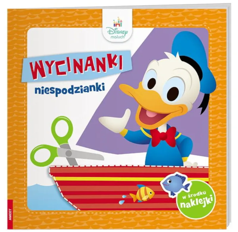 Dzieci AMEET Książeczka Disney maluch. Wycinanki niespodzianki WYC-9201