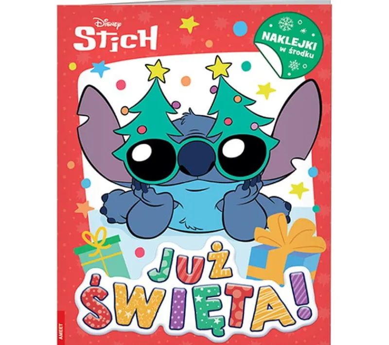 Dzieci AMEET Książeczka Disney Stich. Już święta! ZIM-9107