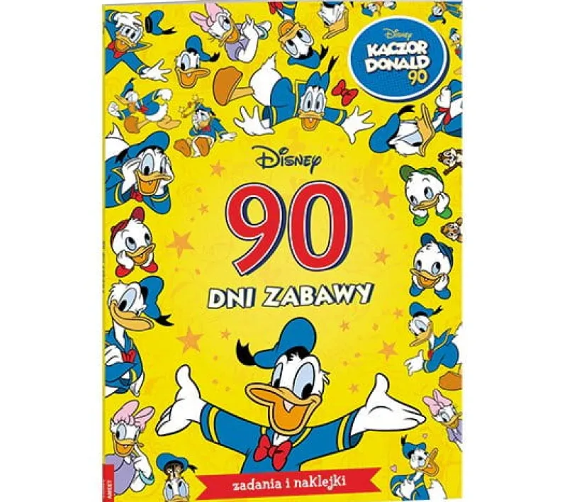 Dzieci AMEET Książeczka Donald 90 dni zabawy STO-9102