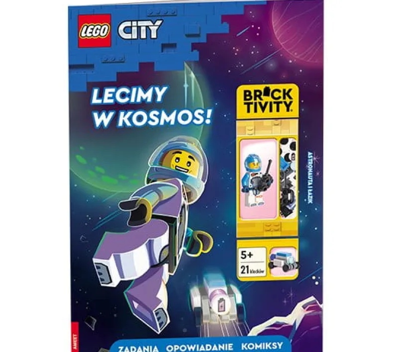 Dzieci AMEET Książeczka LEGO City. Lecimy w kosmos! LNC-6027P1