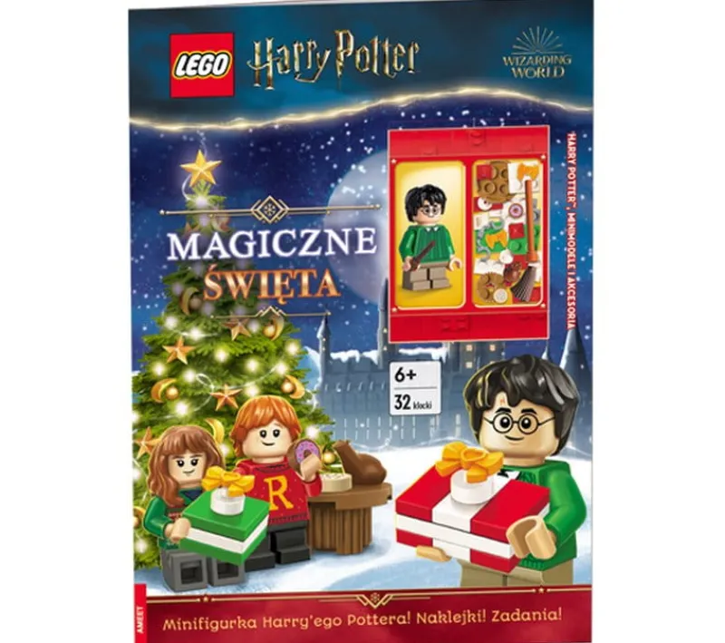 Dzieci AMEET Książeczka LEGO Harry Potter. Magiczne Święta BAM-6401