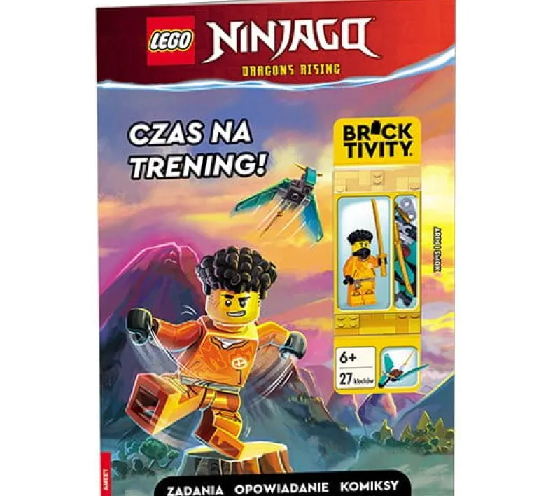 Dzieci AMEET Książeczka LEGO Ninjago. Czas na trening! LNC-6726P1