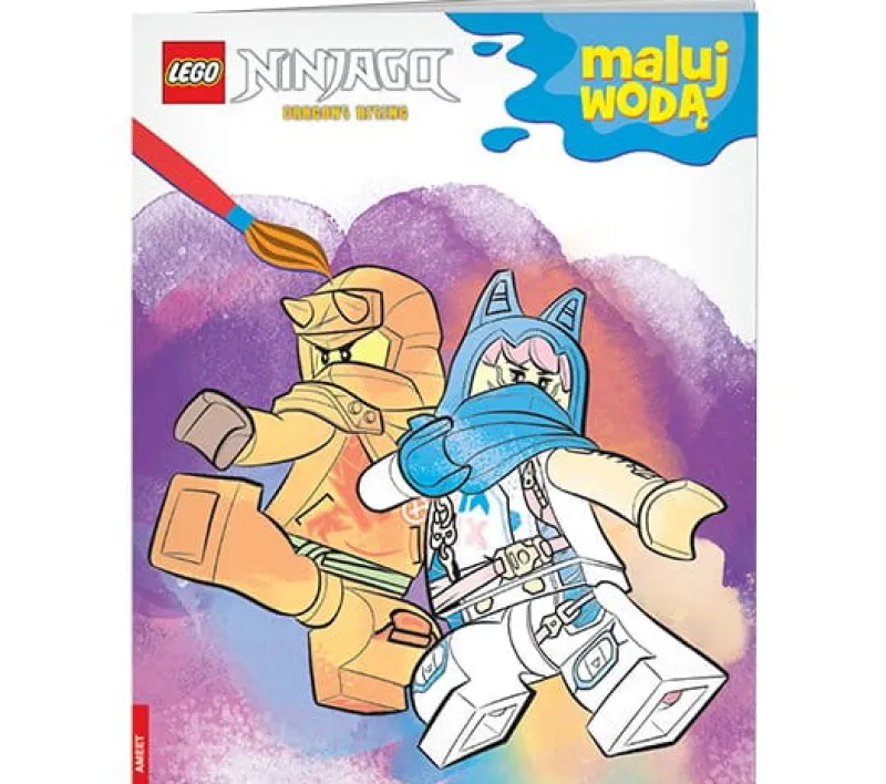 Dzieci AMEET Książeczka LEGO NINJAGO. MW-6703
