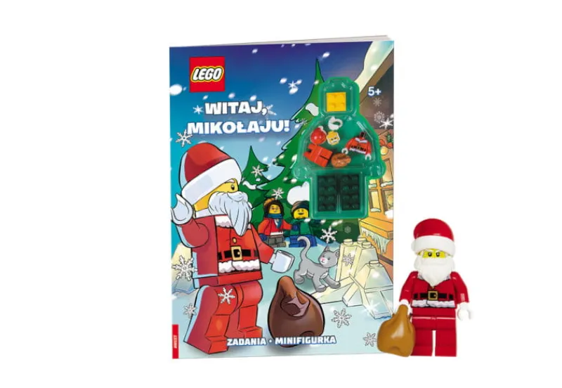 Dzieci AMEET Książeczka LEGO Witaj Mikołaju LMJ-6803