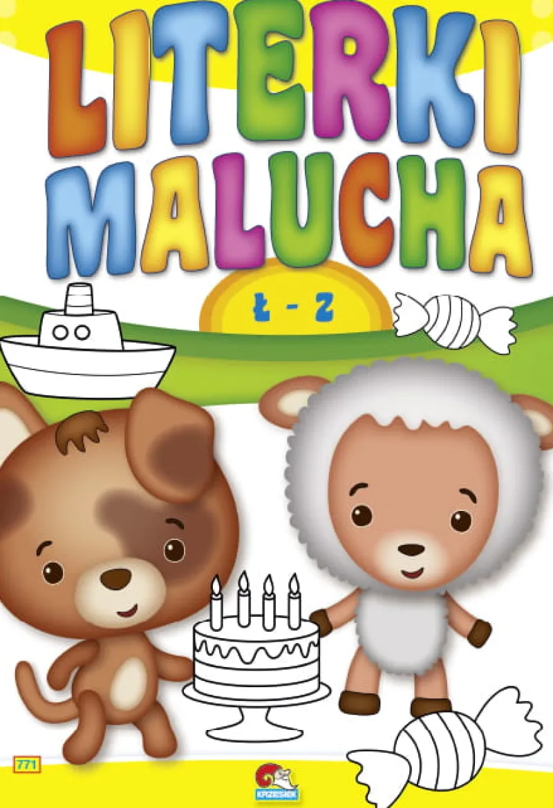 Dzieci KRZESIEK Książeczka Literki malucha 204 p20, cena za 1szt.