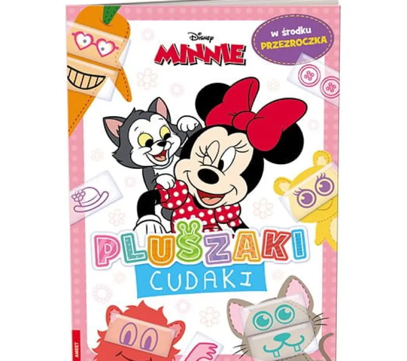 Dzieci AMEET Książeczka Minnie. Pluszaki Cudaki FOL-9102