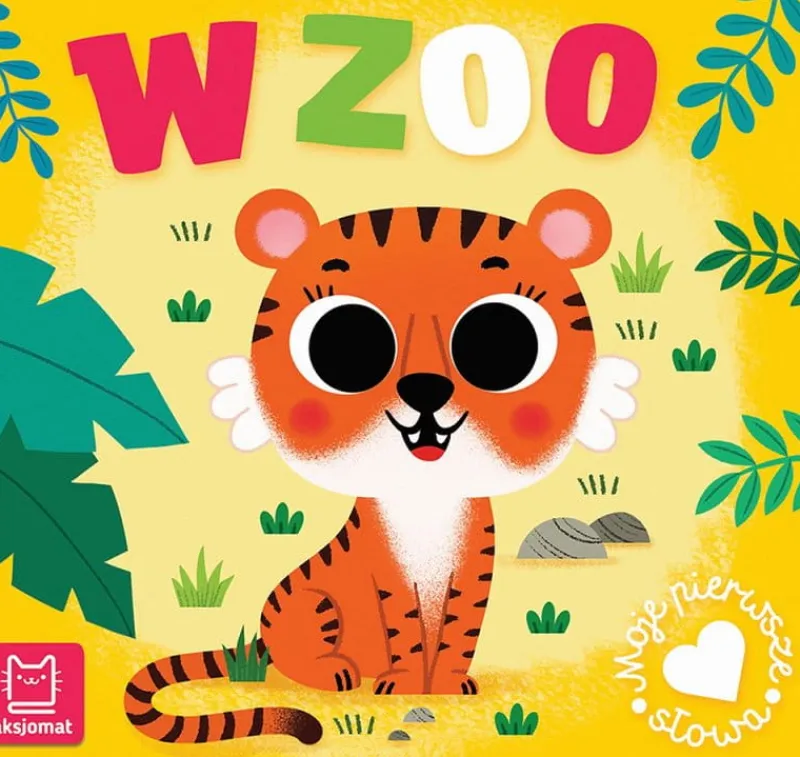 Dzieci AKSJOMAT Książeczka Moje pierwsze słowa. W zoo