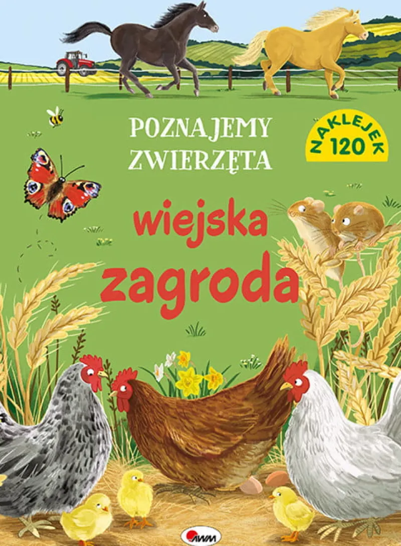 Dzieci MOREX Książeczka Poznajemy zwierzęta. Wiejska zagroda