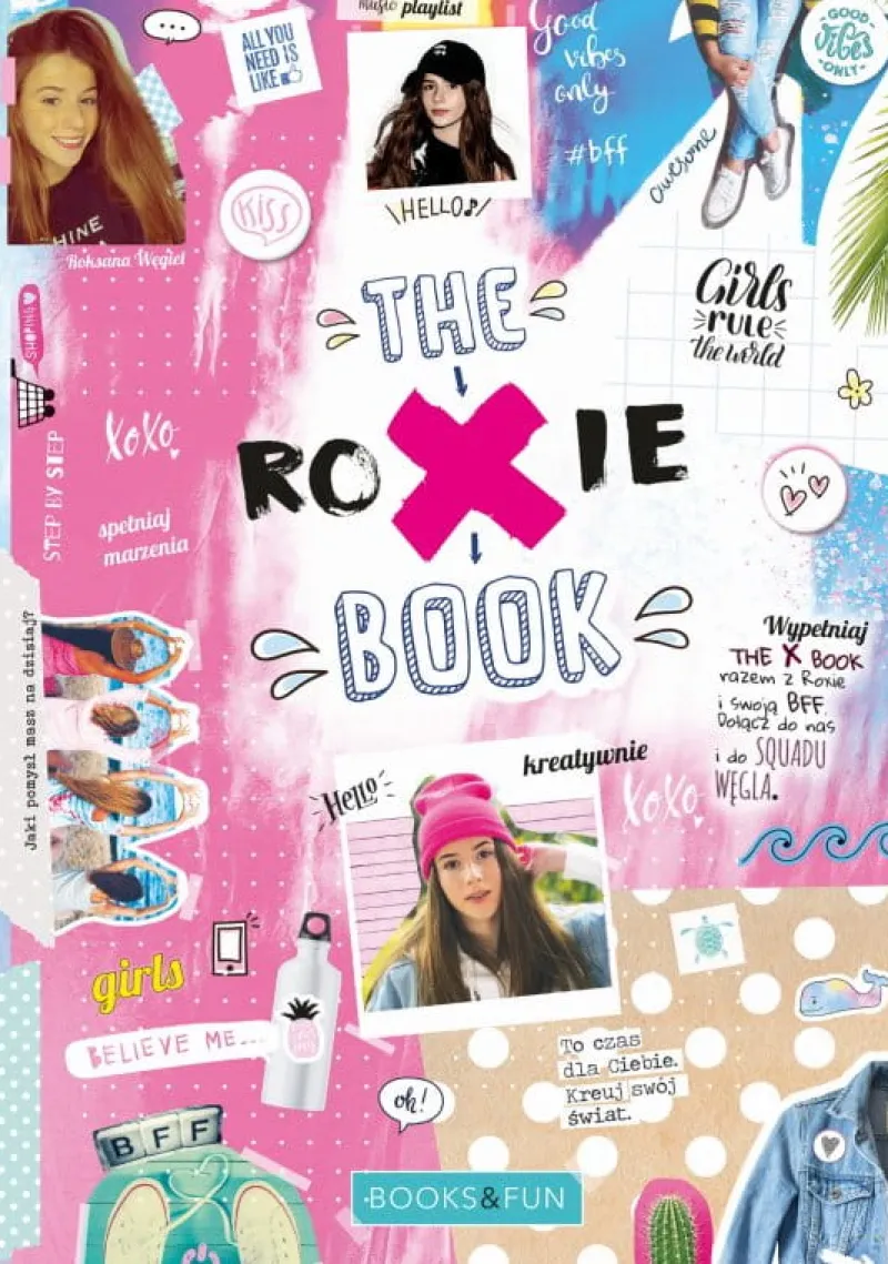 Dzieci BooksAndFun Książeczka The X Book. Roksana Węgiel