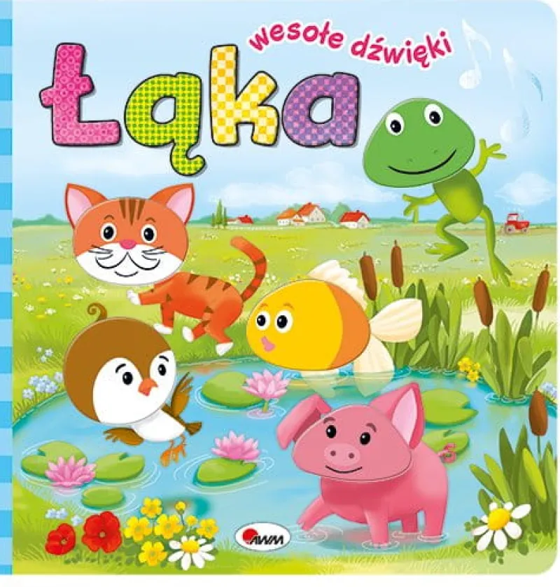 Dzieci MOREX Książeczka Wesołe dźwięki Łąka