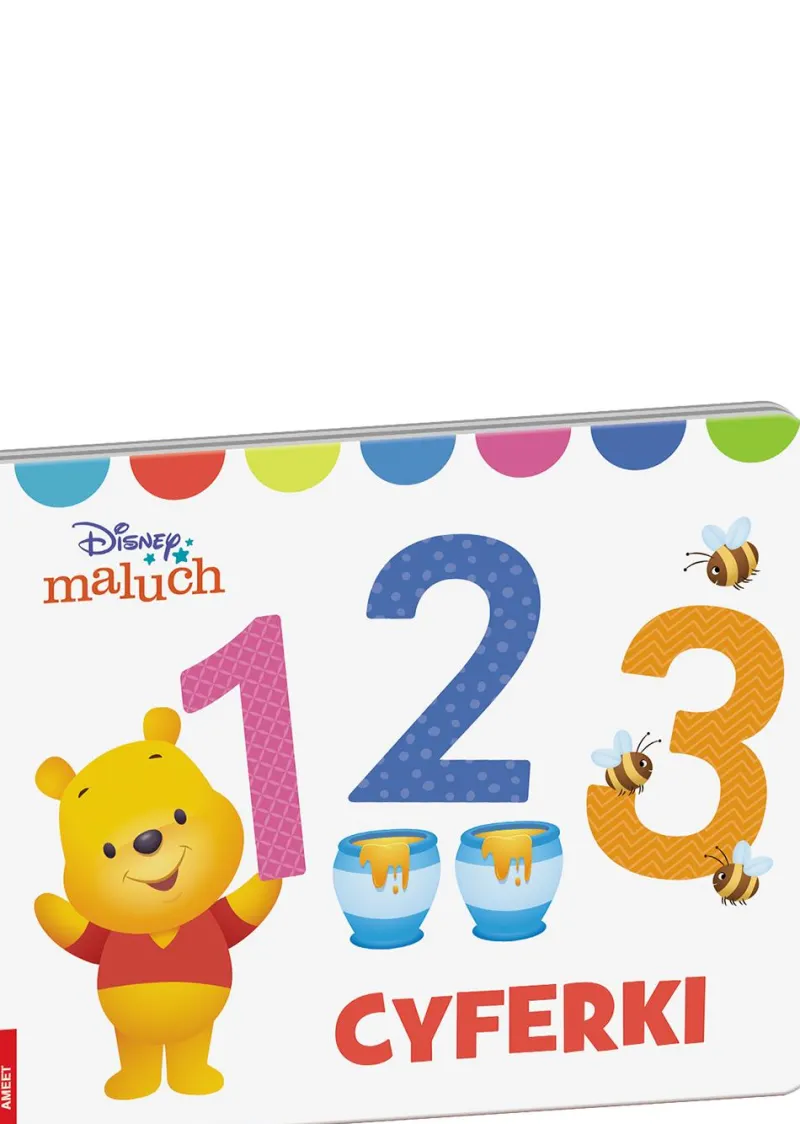 Dzieci AMEET Książka Disney Maluch. Cyferki ALF9202