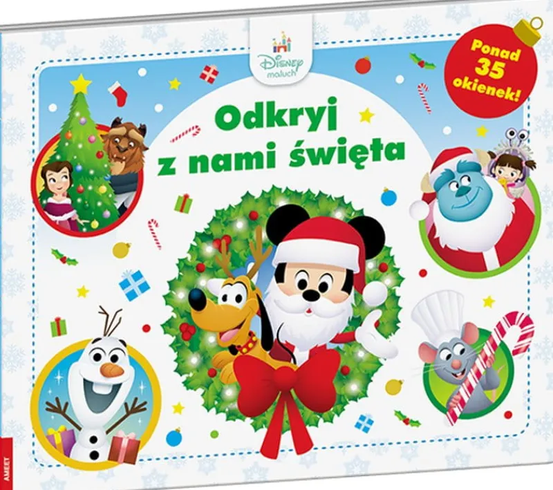 Dzieci AMEET Książka Disney Maluch. Odkrywaj z nami święta