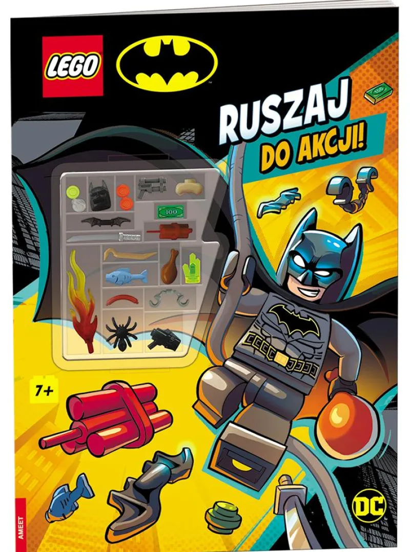 Dzieci AMEET Książka LEGO DC Comics. Ruszaj do akcji! BOA-6450