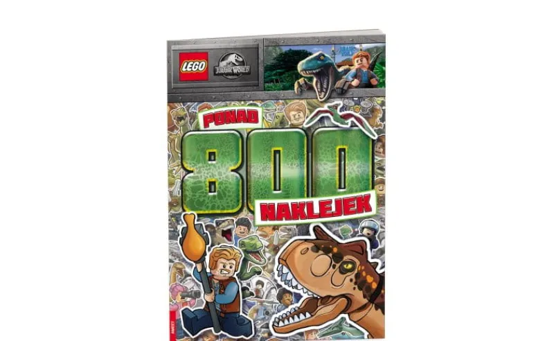 Dzieci AMEET Książka LEGO Jurassic World. Ponad 800 naklejek LTSY-6202