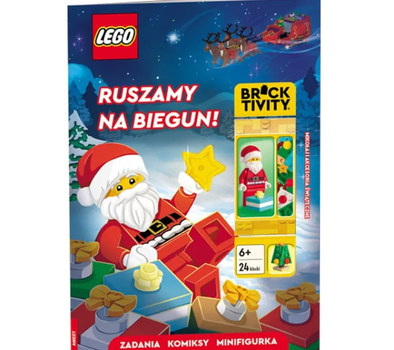 Dzieci AMEET Książka LEGO Mixed themes. Ruszamy na Begun!