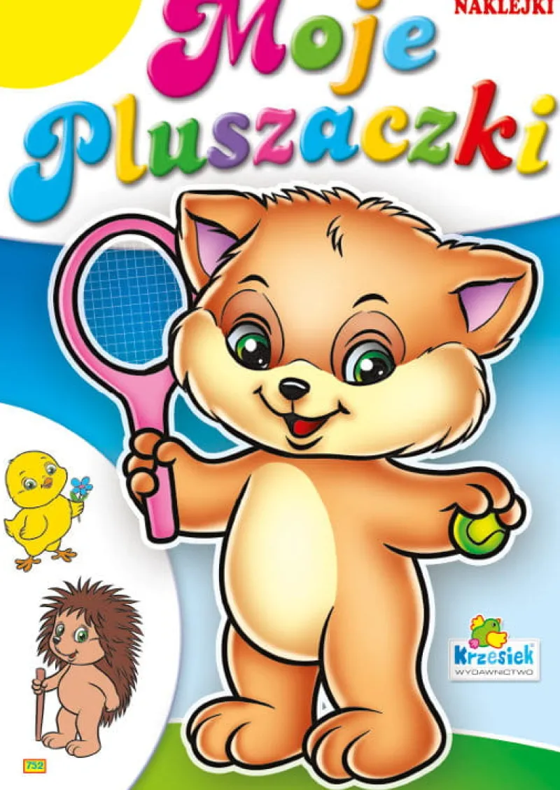 Dzieci KRZESIEK Książka Moje pluszaczki p20 157 , mix cena za 1 sztukę
