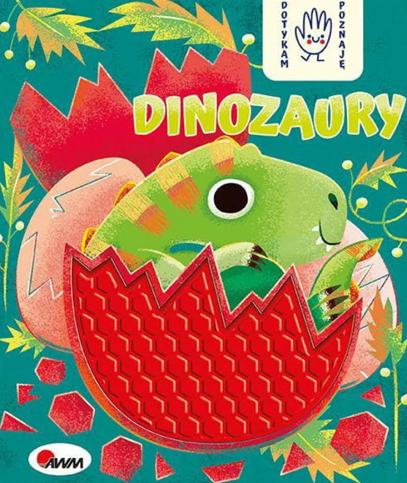 Dzieci MOREX Książka sensoryczna Dinozaury