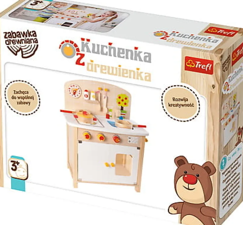 TREFL Kuchenka z drewienka 60654 USZKODZONE OPAKOWANIE