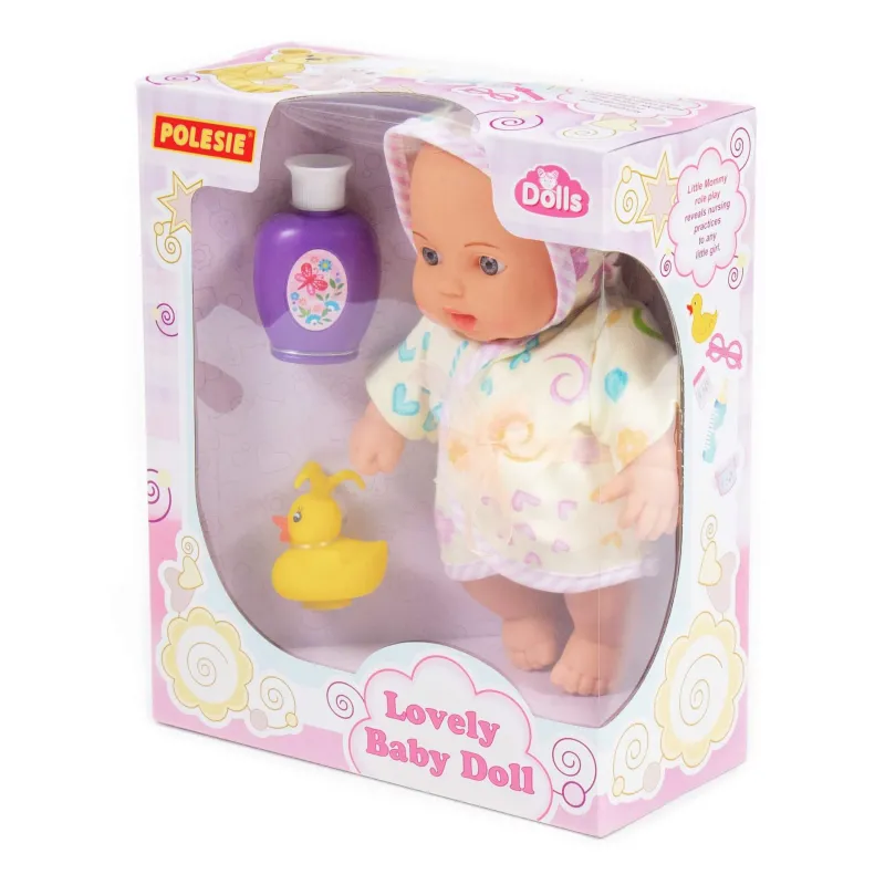 POLESIE Lalka bobasek 24cm + zestaw do kąpania 2 elementy
