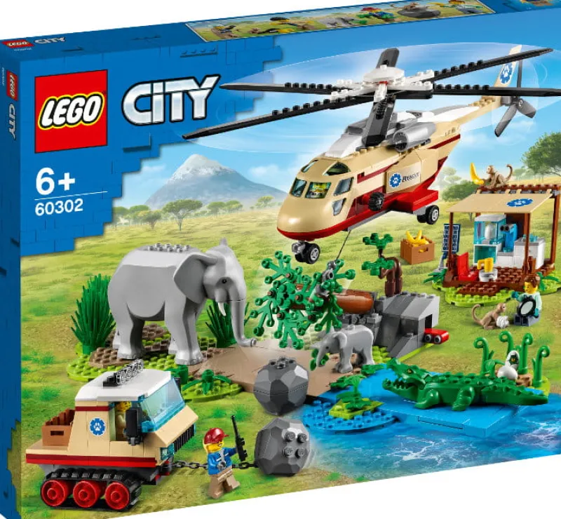 LEGO 60302 CITY Wildlife Na ratunek dzikim zwierzętom 525el. 6+