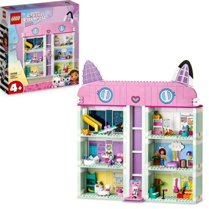 LEGO 10788 GABBY'S DOLLHOUSE Koci domek Gabi p3