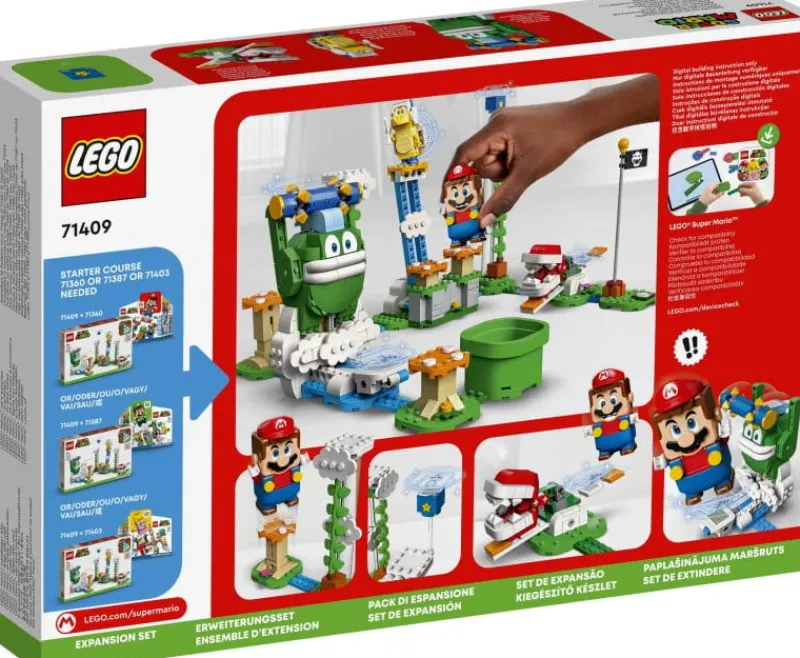 LEGO 71409 SUPER MARIO Big Spike i chmury - zestaw rozszerzający p3