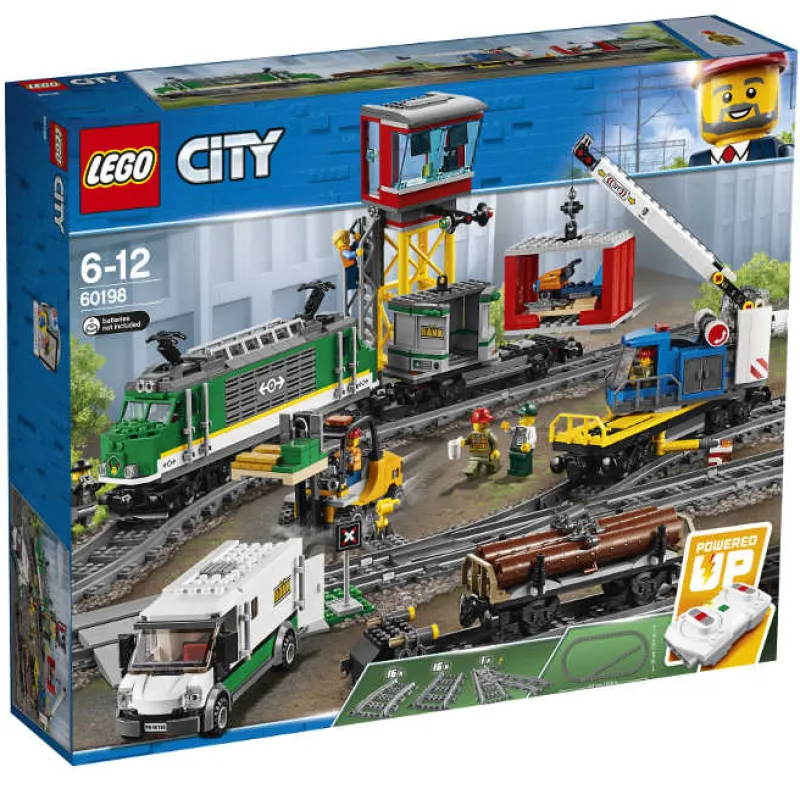 LEGO CITY 60198 Pociąg towarowy