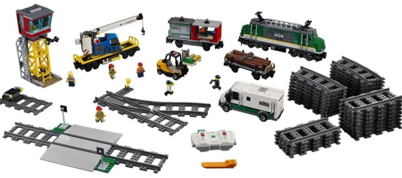LEGO CITY 60198 Pociąg towarowy