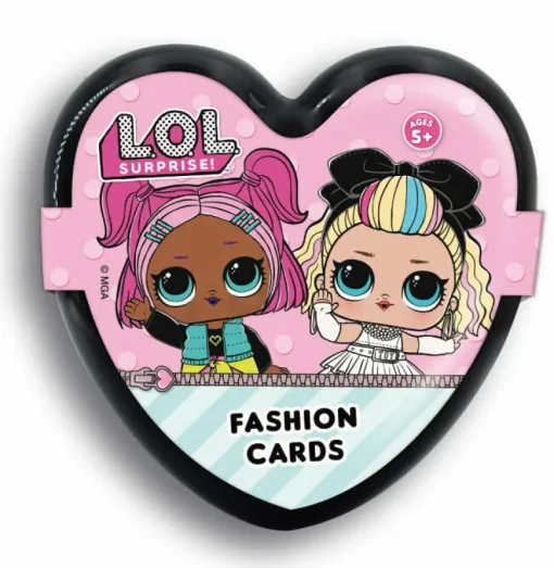 LISCIANI GIOCHI LOL Surprise Fashion Cards - Czarne serduszka