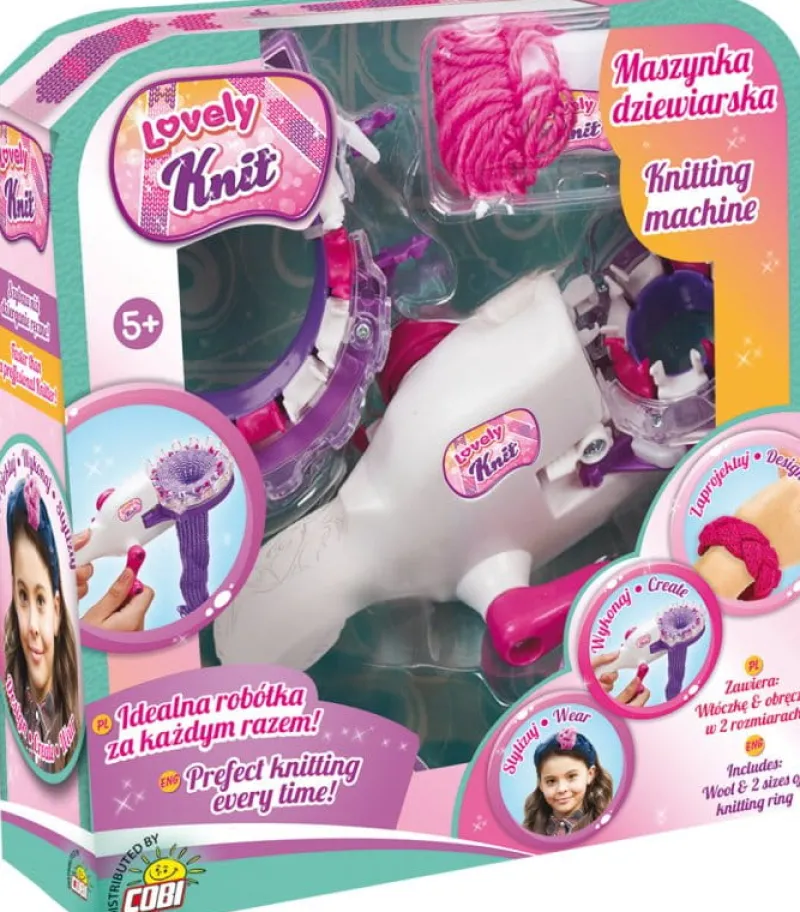 COBI LOVELY KNIT 07229 Maszynka dziewiarska