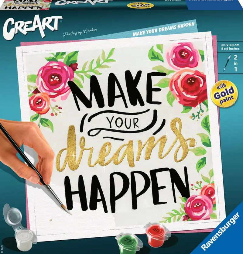 RAVENSBURGER Malowanka CreArt: Spełnij swoje marzenia 290284